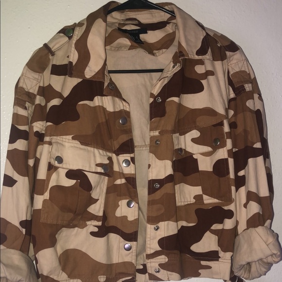 tan camo jacket